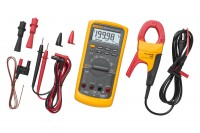 Fluke 87V+IMSK - Kit Multímetro digital industrial de uso rudo con Pinza amperimétrica 400A AC