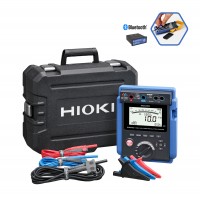 Hioki IR5050-90 - Medidor de Aislamiento 5kV, 10T Ohm con adaptador inalámbrico 