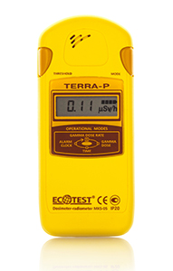 Ecotest MKS-05-TERRA-P - Medidor de radiación portátil